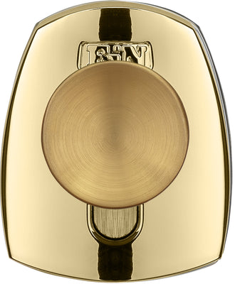Polished Brass Smart Auto-Deadbolt Nightlatch Lockguard: Classic elegance combined with cutting-edge smart lock technology for superior security.