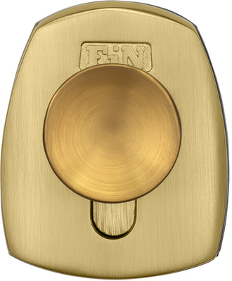 Satin Brass Smart Auto-Deadbolt Nightlatch Lockguard: A refined, warm finish offering top-notch security and smart functionality.