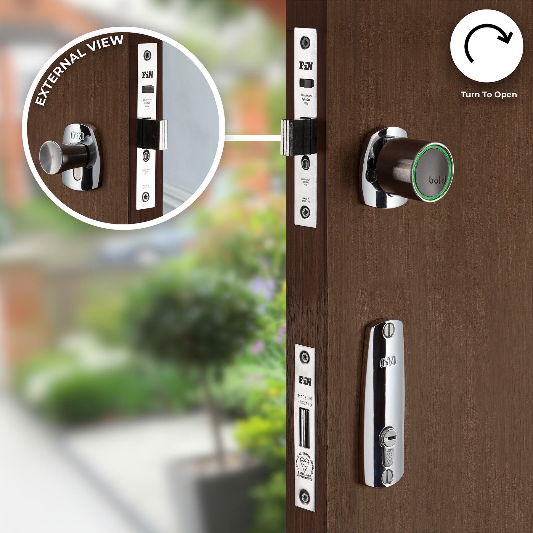 Smart Dual Door Lock Set – FinFort Locks