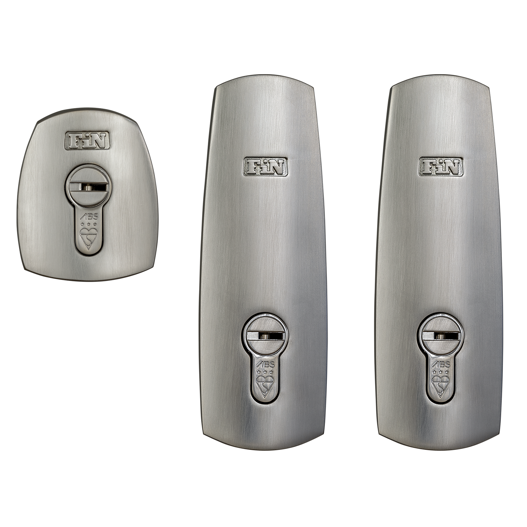 Triple Door Lock Set - Satin Chrome – FinFort Locks